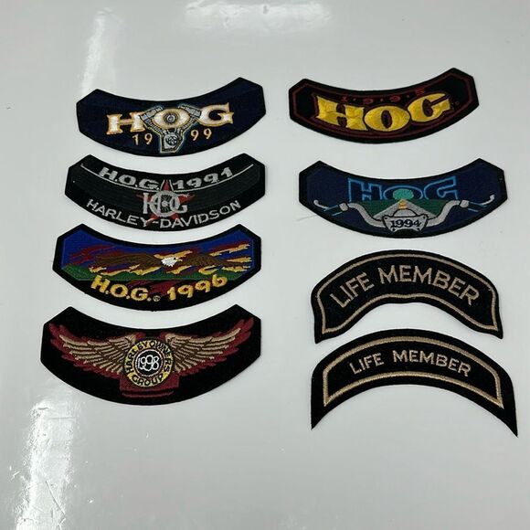 Vintage 1990’s HOG Harley Davidson patch - Picture 1 of 5